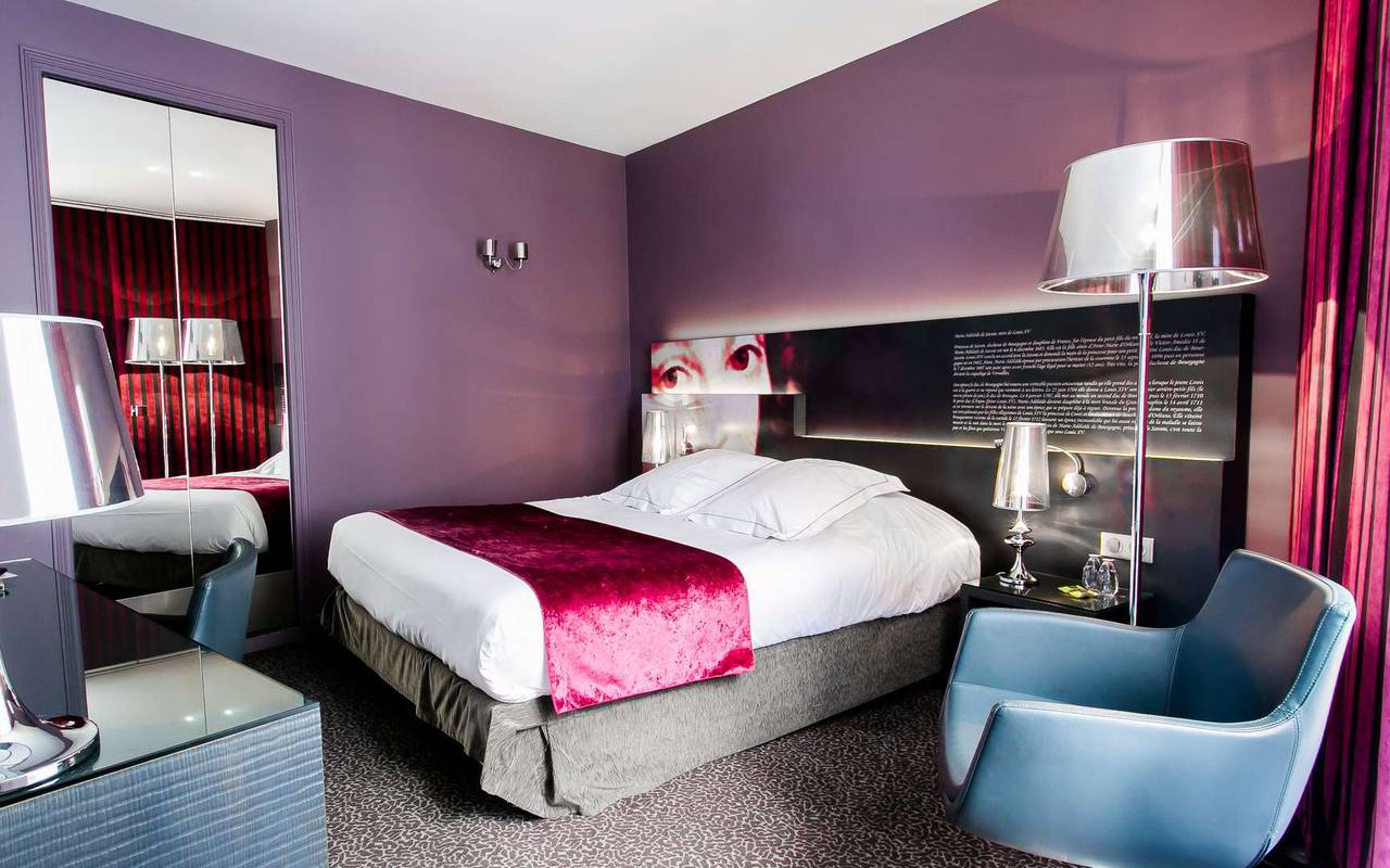 Warm room hotel Dijon for family